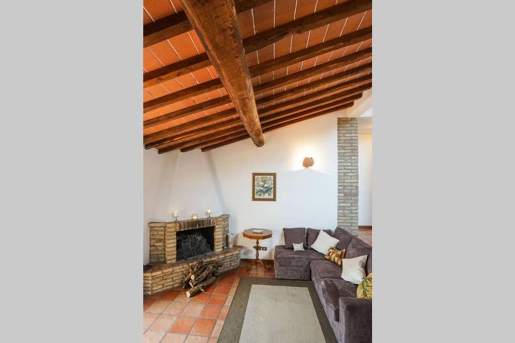 Villa Capannina Vico d'Arbia Luaran gambar