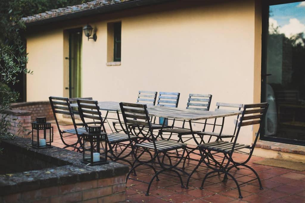 Villa Capannina Vico d'Arbia Luaran gambar