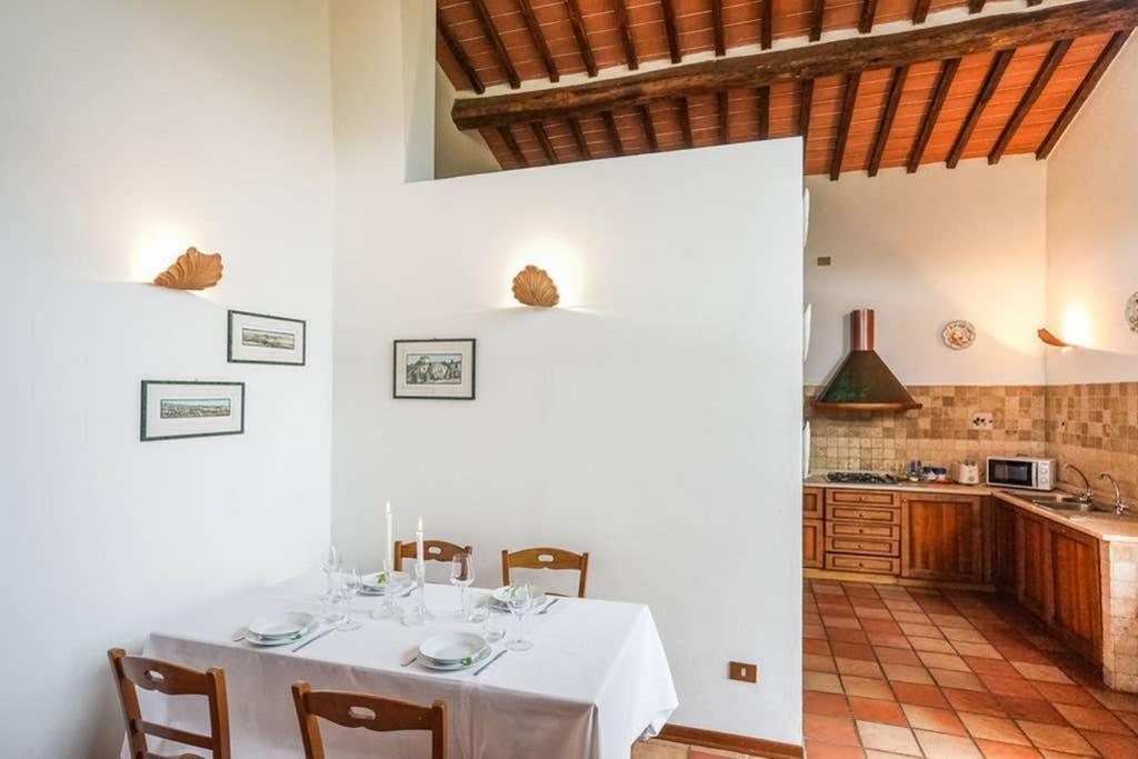 Villa Capannina Vico d'Arbia Luaran gambar