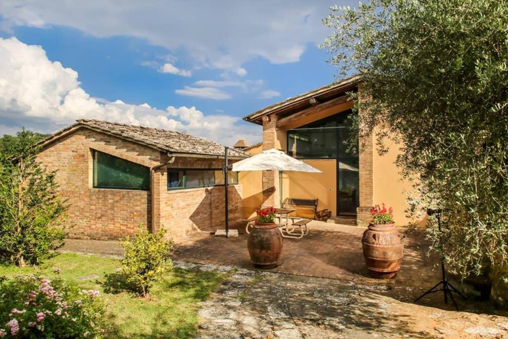 Villa Capannina Vico d'Arbia Luaran gambar